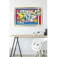 thumbnail image 6 of Marvel Trading Cards - Iceman Wall Poster, 22.375" x 34" Framed, 6 of 6