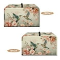 thumbnail image 6 of FOR U DESIGNS Hummingbird Peony Print Microwave Oven Dust Cover Dustproof Small Appliance Covers All-Season Microwave Oven Grill Covers Protector Home Decoration Accessories-L, 6 of 8