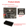 thumbnail image 4 of -2001 TPA3221 100WX2 Dual Channel Pure Rear Stage Digital Amplifier Board 200W AMP Bridged Mono Subwoofer Speaker, 4 of 7