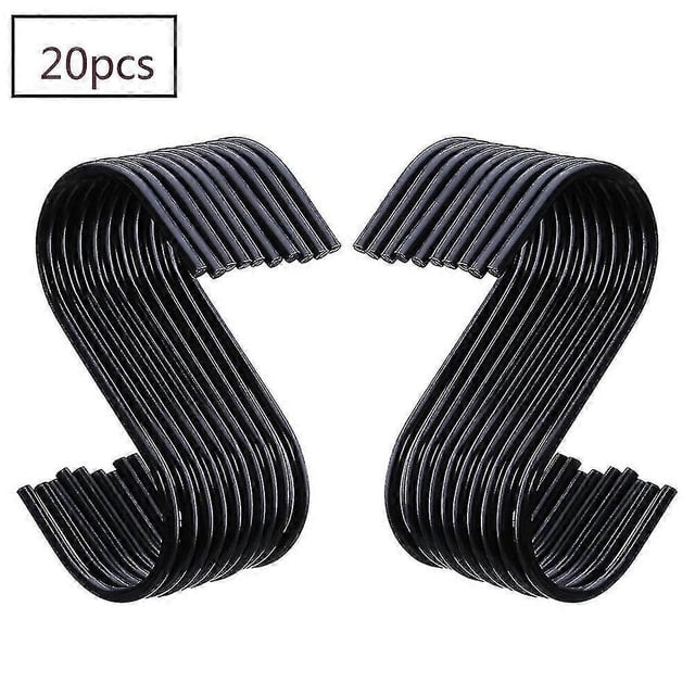 20 Pcs S-sd Hooks For Hanging Pots And Pans, Bath