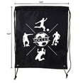 thumbnail image 2 of Soccer Party Favors | Soccer Drawstring Backpacks for Birthday Parties, Team events, and much more!, 2 of 4