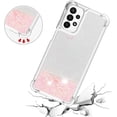 thumbnail image 5 of Compatible with Samsung Galaxy A23 5G Case Glitter Liquid Cute Clear Phone Case Floating Quicksand Shockproof Protective Bumper Silicone Soft TPU Case for Samsung Galaxy A23 5G Star Pink YB, 5 of 13