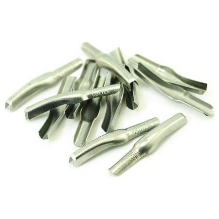 Speedball Linoleum Push Type Cutter, Number 4 U-Shaped Gouge, Pack of 12
