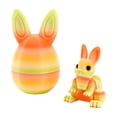 thumbnail image 2 of 3D Printed Bunny Egg Desktop Ornament Articulated Easter Decoration for Home Table Party, 2 of 6