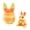 AK, variant on Torch 1Pc Mini 3D Printed Animals, 1.9x3.3 inch Easter Bunny Figurines, Easter Basket Toys, for Easter Spring Party Favors Holiday Decor Gifts, I, Makeup Organizers