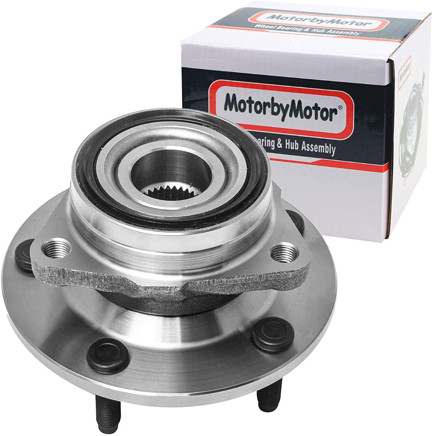 Detroit Axle 515006 Front Wheel Hub and Bearing Assembly for 1994 1995 1996 1997 1998 1999 Dodge Ram 1500 4x4 5-Lug NO ABS 