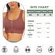 thumbnail image 2 of Ropa interior deportiva con cremallera frontal para mujer - Sujetador deportivo de gasa con malla transpirable Zhivalor BST3059666-1, 2 of 5
