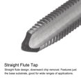 thumbnail image 3 of Unique Bargains 1/4-36 UNS 2B Straight Flute Thread Tap 5.5mm Drill Bit Set High Speed Steel, 3 of 6