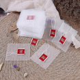 thumbnail image 2 of Infusor de bolsa de té de 100 piezas con sello curativo de cuerda 7X6 cm bolsita de papel de filtro bolsitas de té de nailon té vacío Ba, 2 of 5