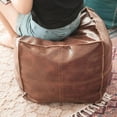 thumbnail image 3 of Maoww Housse de Pouf Marocain Fait Main Rangement Ottoman Repose-Pieds Cadeaux Carré Café Mariage Repos Coussin, 3 of 6