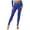 Royal Blue, variant on Women's Glittery Rhinestone Dance Pants Gymnastics Yoga Workout Leggings Figure Skating Dancewear Royal Blue M