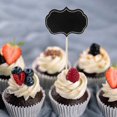 thumbnail image 6 of 50Pcs Cake Signs Mini Chalkboard Food Signs Birthday Party Decorations Cheese Markers Cupcake Toppers Cake Blessing Labels, 6 of 8