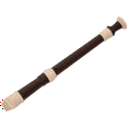thumbnail image 3 of 3X Abs Recorder Soprano Clarinet Long Flute Baroque Recorder Fingering Musical Instrument (Coffee), 3 of 7