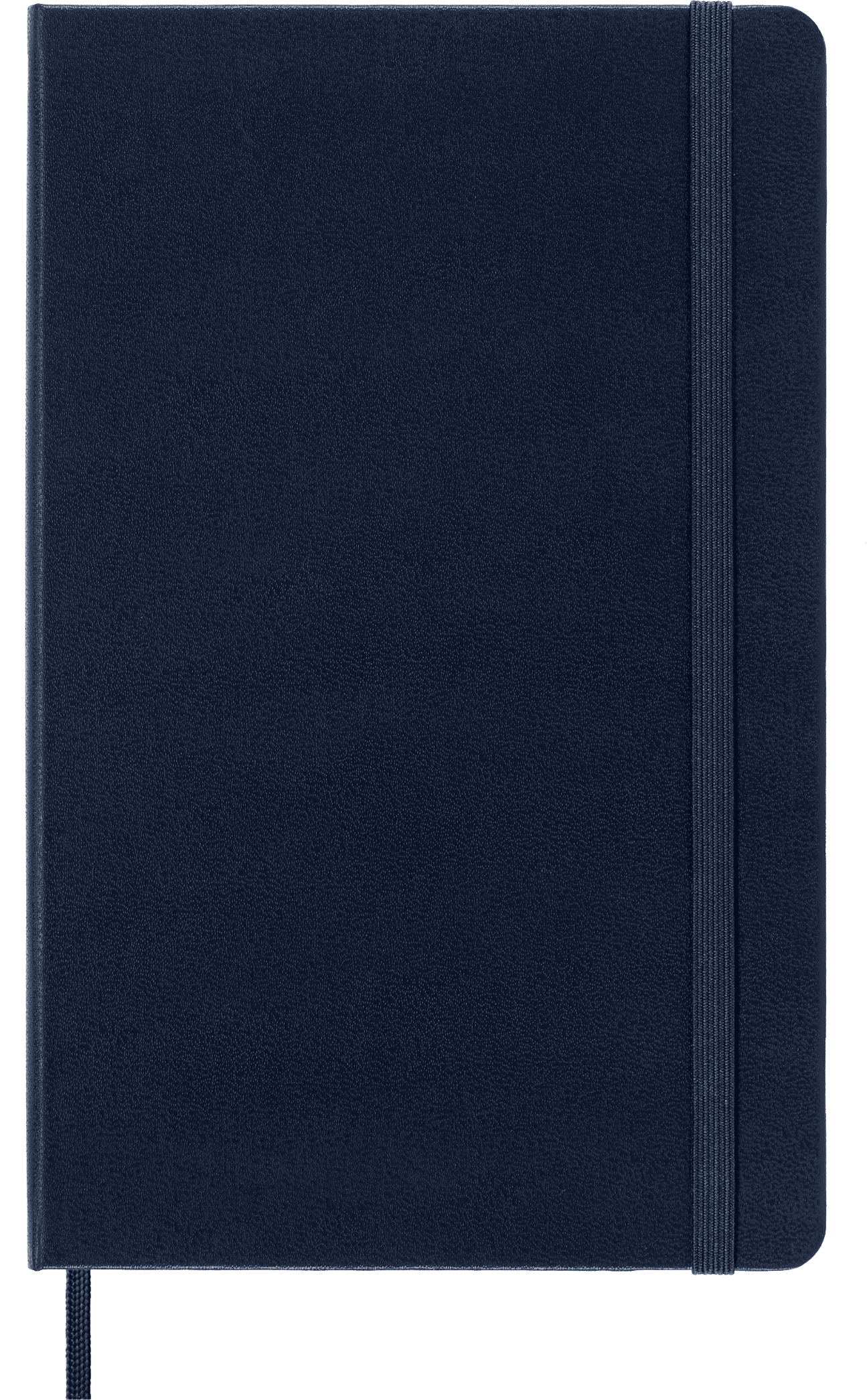 Moleskine Classic Notebook, Hard Cover, Large (5" x 8.25"), Plain, Sapphire Blue