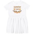 thumbnail image 3 of Inktastic Sweeter Than Candy Corn Halloween Girls Toddler Dress, 3 of 5