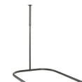 thumbnail image 3 of Utopia Alley Rustproof Wall Mounted Hoop Shower Rod for Clawfoot Tub, Bronze, 3 of 10