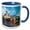Blue/White, variant on 3drose, Schonbuhel Castle, Danube River, Wachau, Austria - Eu03 Mgl0055 - Miva Stock, 11oz Magic Transforming Mug
