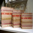 thumbnail image 6 of Christmas Gifts Bags, 12 Pack Medium Size Kraft Paper Bags with Handle for Holiday Gifts, 6 of 6