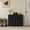 Black, variant on Dovelina 7-Drawer Fabric Storage Tower, Versatile Organizer with Wood Top for Bedroom, Living Room, Black