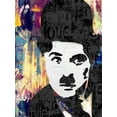 thumbnail image 4 of Stephen Chambers 25x32 Black Modern Wood Framed Wall Art Titled - Charlie Chaplin 10, 4 of 6