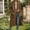 A_Brown, variant on Women's Long Hooded Sweaters Full-Zip Cardigan Sweater Solid Long Sleeve Drawstring Hoodies Cardigans Coat with Pocket Tunic Sweatshirts Loose Fall Outfits