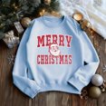 thumbnail image 2 of Edvintorg Sweatshirts for Women Trendy Christmas Printed Loose Casual Lightweight Sweatshirt Fashion Long Sleeve Pullover Tops, 2 of 5