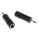 thumbnail image 3 of Convertidor de audio Hugo Macho a Hembra 3,5 mm a 6,35 mm 2 piezas, 3 of 8