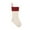 Red #6, variant on Xihbxyly Socks for Women Men Christmas Pinstripe Printed Stocking Wool Pendant Christmas Decorations Gift Bag 1PC