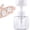 Clear, variant on Foam Pump Bottle 8.8 Oz Flower Foaming Soap Dispenser Shatterproof Pet Refillable for Bathroom Kitchen Kids Handwashing