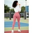 thumbnail image 3 of Pack de 2 Leggings Casuales de Mujer Unitalla de Yoga para Dama y Cintura Alta Pantalones Ajustados con Control de Abdomen no transparentan, 3 of 5