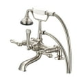 thumbnail image 5 of Water Creation F6-0007-03-AX Vintage Classic 7 in. Spread Deck Mount Tub Faucet - Oil-Rubbed Bronze&#44; Brown, 5 of 5