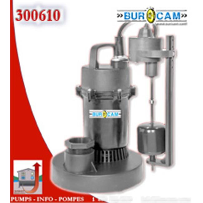 BurCam Pumps 506541SS Stainless Steel Shallow Well Jet Pump 20G Tank