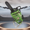 thumbnail image 6 of Surpdew Mini Chainsaw Keychain, Realistic Red Chainsaw Shaped Key Ring With Realistic Sound & Pull-Start, Novelty Tool Key Fob For Handymen, Construction Workers & Collectors Green, 6 of 6