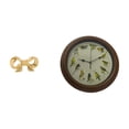 thumbnail image 1 of Asa de mueble,Tirador de latón con forma de lazo para muebles o armario,Reloj de pared,Reloj de pared de pájaro cantor de 10 pulgadas para decoración del hogar,Relojes de pared decorativos, 1 of 7