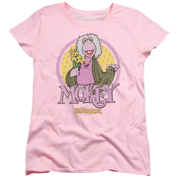 Fraggle Rock - Mokey Circle - Women's Short Sleeve Shirt - X-Large