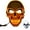 F, variant on Coollooc Halloween LED Skull Mask, Horror Screm Scary Mask with Light, Masque for Creepy Party Masquerade, LED Face Mask for Men Women Halloween Festival Party(G)