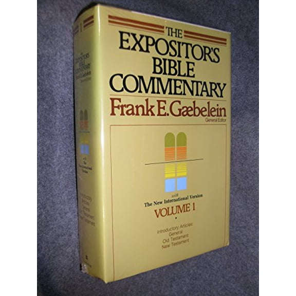Pre-Owned The Expositor's Bible Commentary, Vol. 1: Introductory Articles, 9780310364306, 0310364302, Hardcover,