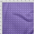 thumbnail image 4 of oneOone Rayon Medium Purple Fabric Geometric Shape Sewing Material Print Fabric By The Yard 56 Inch Wide, 4 of 4