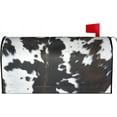thumbnail image 2 of Cow Print Mailbox Covers Magnetic Standard Size Mailbox Wraps Letter Post Mailbox Cover 21" X 18" for Holiday Garden Yard Decor, 2 of 6