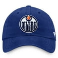 thumbnail image 2 of Men's Fanatics  Royal Edmonton Oilers Core Primary Logo Adjustable Hat, 2 of 4