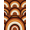 Brown, Pattern 7, variant on ODIKA 4' x 6' Machine Washable Non-Slip Area Rug, 70s geometric High Traffic Rug, Orange, 1258591