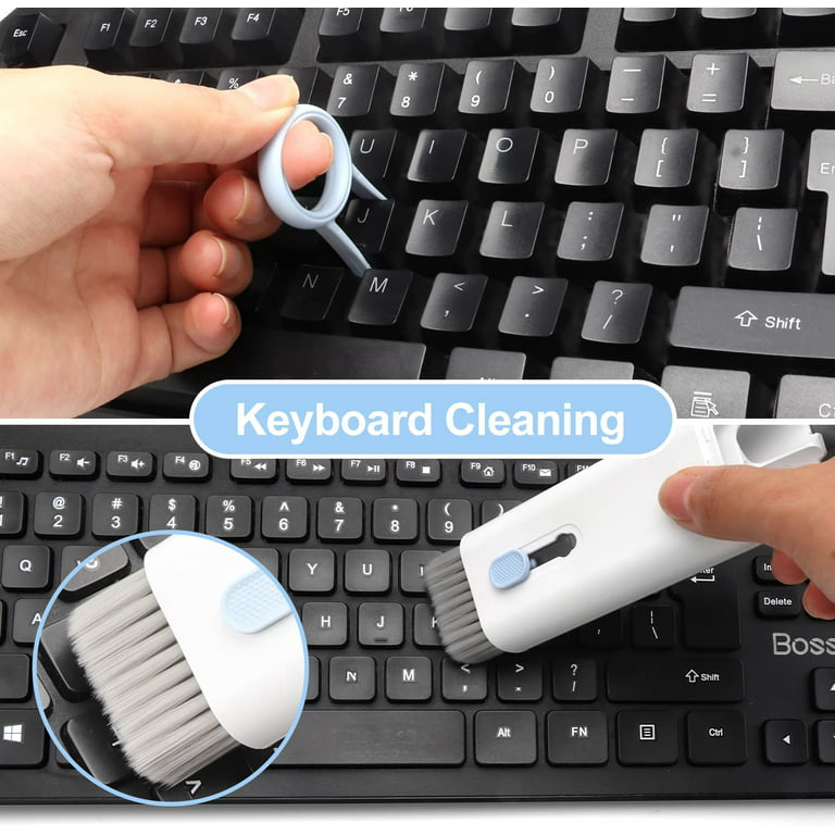 20-in-1 Computer Keyboard Cleaner Brush Screen Cleaning Spray Bottle Set  Earphones Cleaning Pen Cleaning Tools Keycap Puller