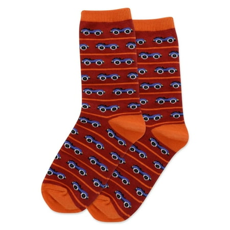 Hot Sox Kids Race Car Crew Socks