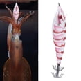 thumbnail image 1 of Pesca Luminous Squid Jig Hook Wood Shrimp Bait 9g Señuelo de pesca de mar de sepia (2), 1 of 5