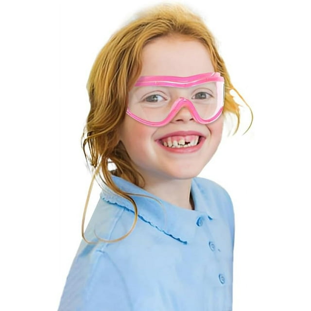 LAICAIW Lunettes de Sécurité pour Enfants Lunettes de Protection pour Enfants Expérience Scientifique Protection des Yeux Lentille Résistante Anti-Buée