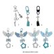 thumbnail image 3 of Lovely Bowknot Star Bear Keychain Pendant Fashion Cute Hanging Ornament Keyring Backpack Decoration Charm Jewelry, 3 of 4