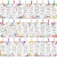 thumbnail image 1 of xianyou-120 Pack Bible Verse Bookmarks Inspirational Scripture Christian Book Markers Religious Motivational Encouragement Flower Page Clips Presents for Women School Office Supplies, 1 of 4