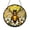 Acrylic 3.5 Inch, variant on Bumble Bee Faux Stained Glass Suncatcher, Nature Inspired Window Decor with Honeybee Art for Garden Lover Homes