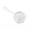 White, variant on Kitchen Handheld Plastic Screen Mesh Tea Leaf Strainer Flour Sieve Colander-White,Small
