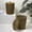 Brown, variant on happimess Ollie Coastal Contemporary Resin 4.7-Gallon Tapered Round Wicker Waste Basket with Lid, Brown (Set of 2)
